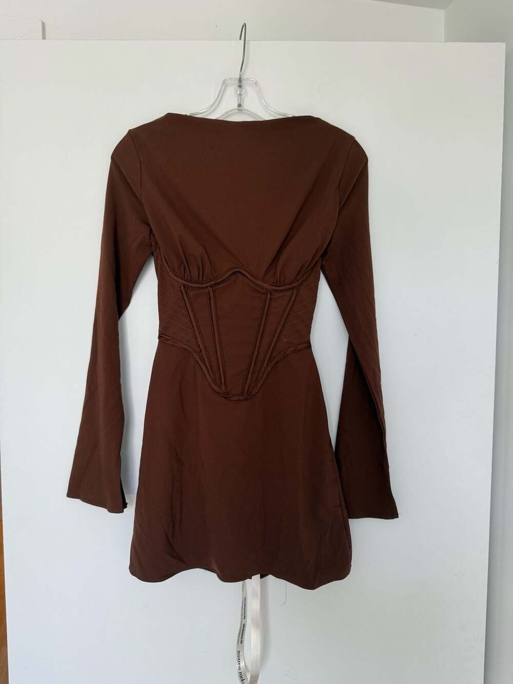 Mistress Rocks Corset Mini Dress Cocoa Size XS
